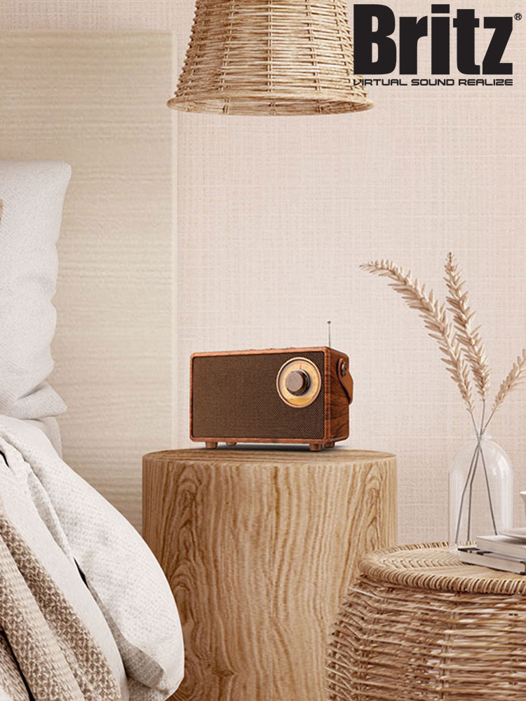 브리츠 BA-MK5 블루투스 스피커 라디오 캠핑 야외 인테리어 제품 이미지