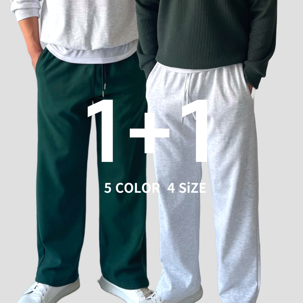1+1 스웻팬츠 벌룬팬츠 통큰바지 - 상품 이미지