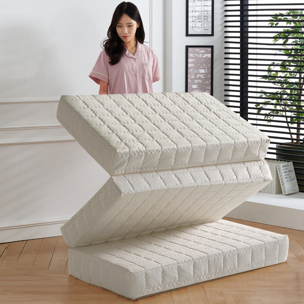 두꺼운 요매트 바닥 매트리스 보료 자취방 1인용 매트릭스