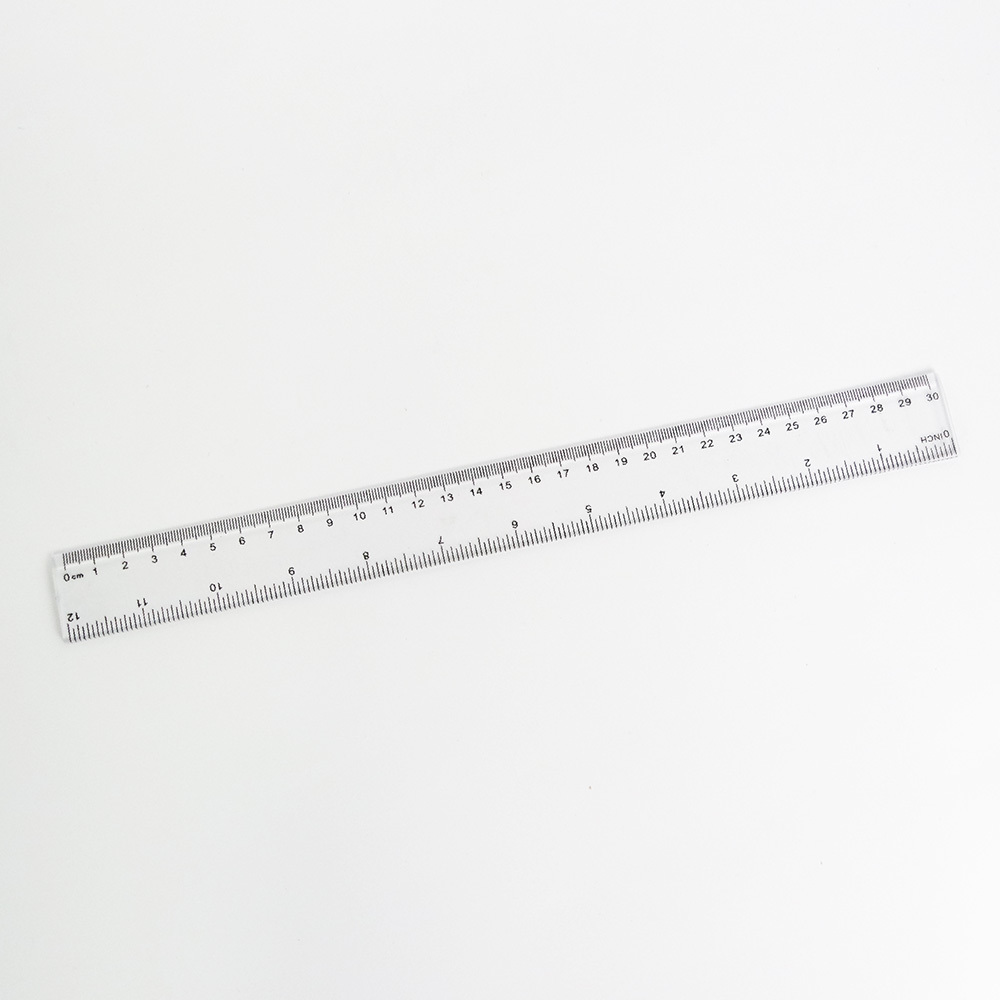 30센치자 투명자 문구자 인치자 직선자 30cm자 - 상세 이미지 3
