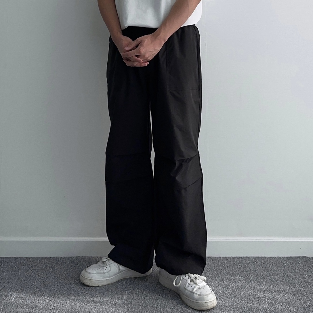 1+1 파라슈트팬츠 퍼티그팬츠 남자통큰바지 - 상세 이미지 5
