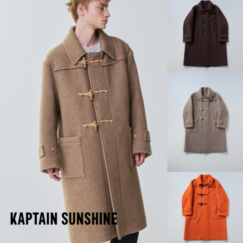 캡틴선샤인 더플 코트 23AW 캐시미어 울 Duffle Coat : 럽인도쿄
