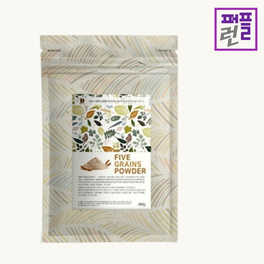 파피루 오곡 파우더 800g x 5개 곡물 라떼(박스) - 상세 이미지 5