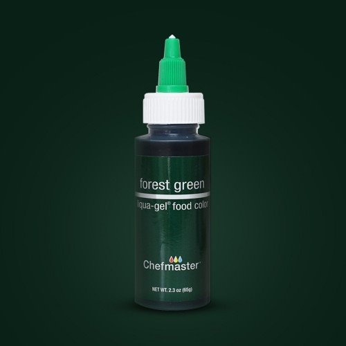 [대용량] 쉐프마스터 색소 액상타입(셰프마스터,식용색소,아이싱칼라) - 포레스트그린 65g(2.3oz) : 동그란 베이킹
