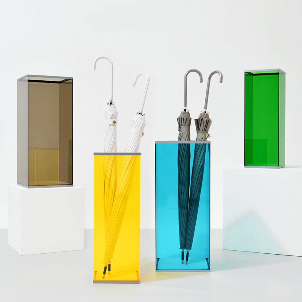 업소용 우산꽂이 대용량 우산꽂이 현관 규조토 받침대 아크릴