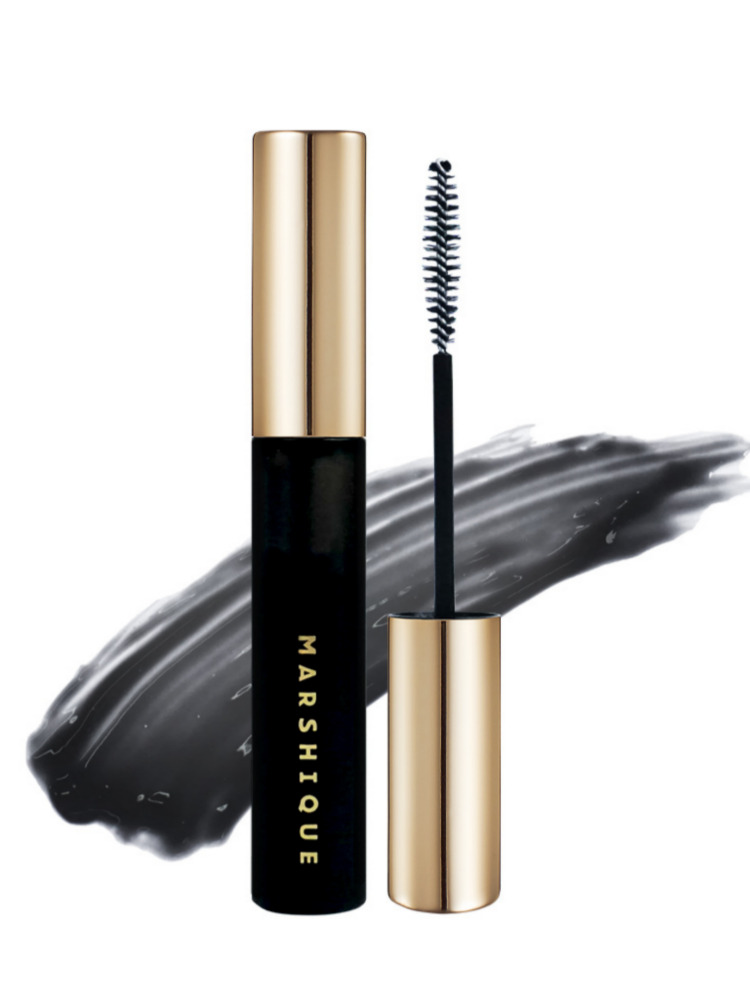 [화해 1위] 마르시끄 인리치드 블랙 틴팅 비건 속눈썹 영양제 - 펌 연장 케어, 투명 마스카라 픽서 겸용 눈썹 에센스 세럼