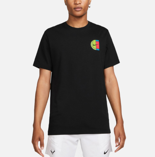 국내매장판 나이키 스포츠웨어 코트 오픈 HO23 반팔티 D4 FN0788-010