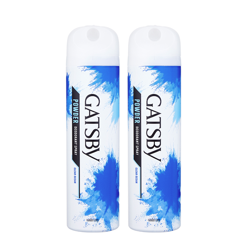 [1+1] 갸스비 데오도란트 스프레이 파우더타입 클리어오션 221ml