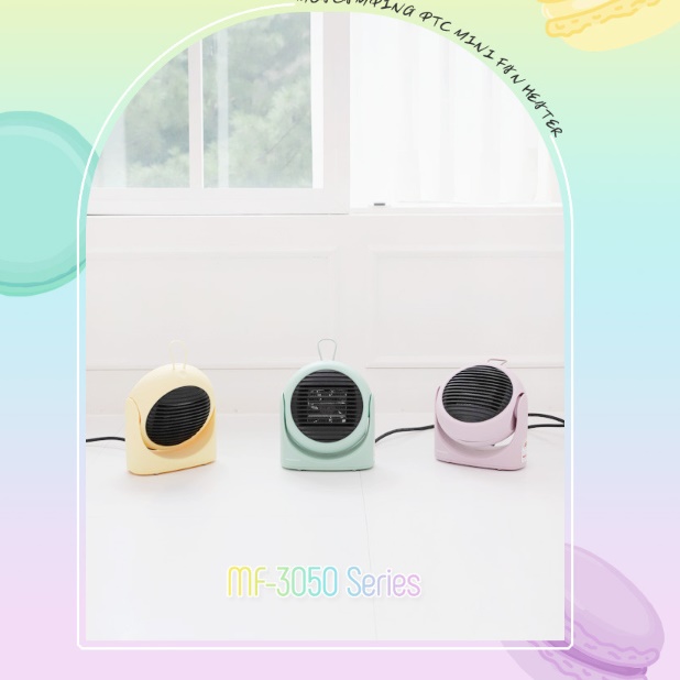 캠핑용전기히터 책상용히터 소형전기난로 난방기구 이미지 3