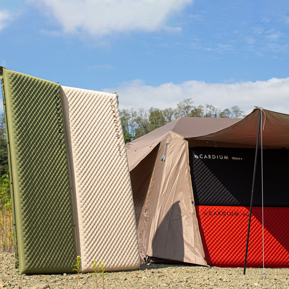 카디움 시그니처 1인 자충매트 두께 10cm 캠핑 차박 에어 매트 자동충전