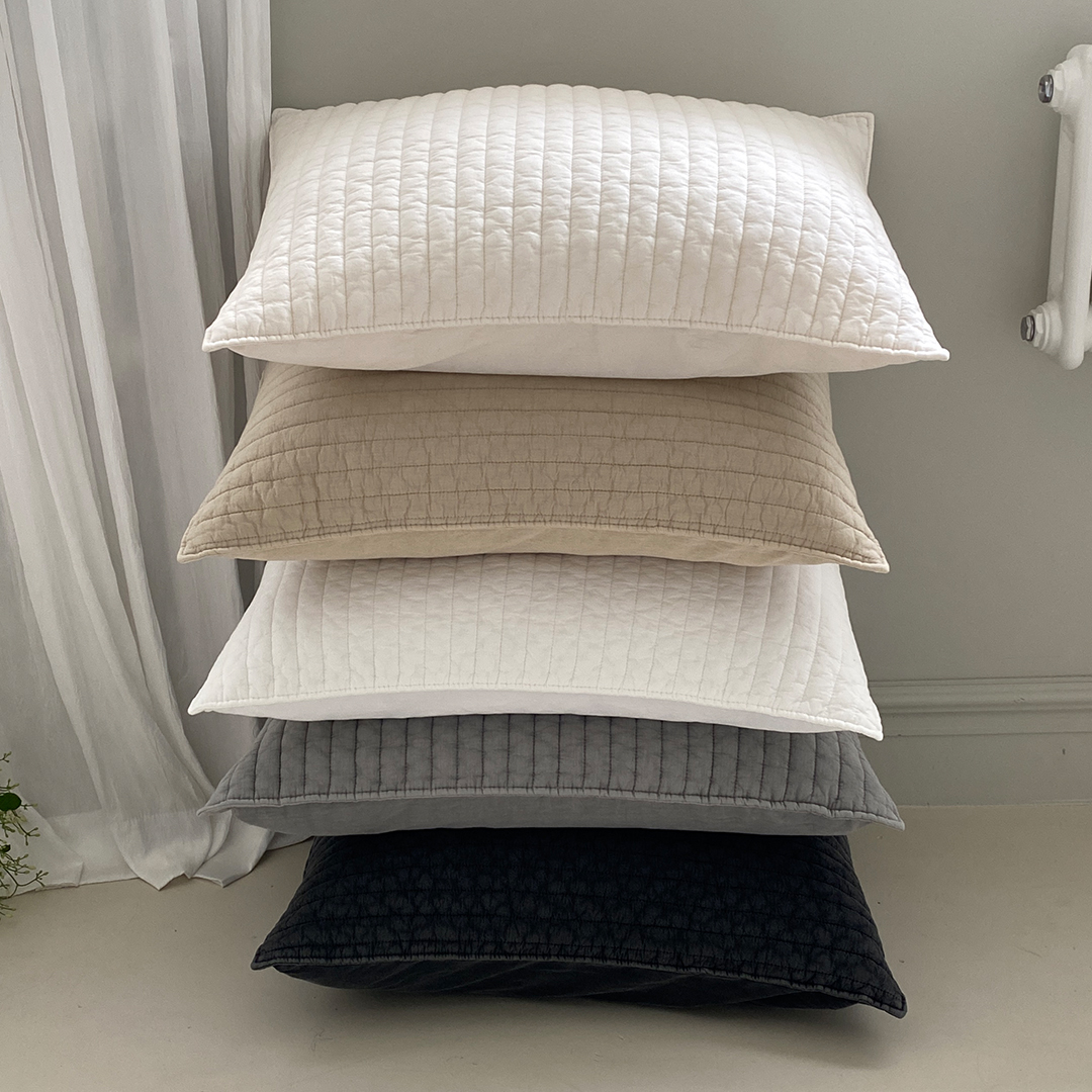 모제무드 와이드 오가닉 순면 목화솜 누빔 베개피 면 베개커버 4060