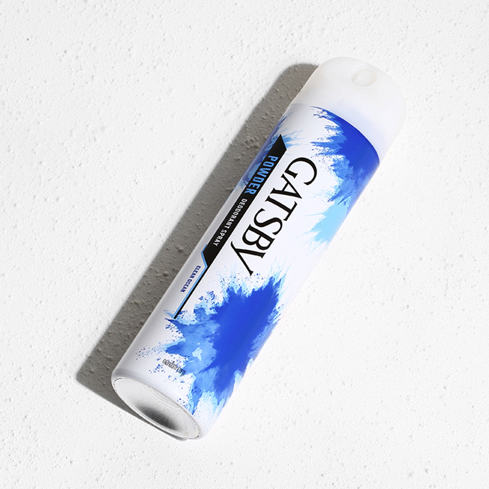 갸스비 데오도란트 스프레이 파우더타입 클리어오션 221ml 1개