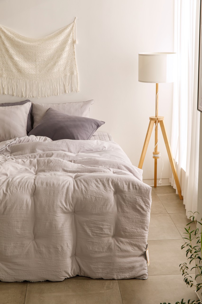 호텔이불 호텔침구 세트 퀸사이즈 신혼이불 침구류 리프자수