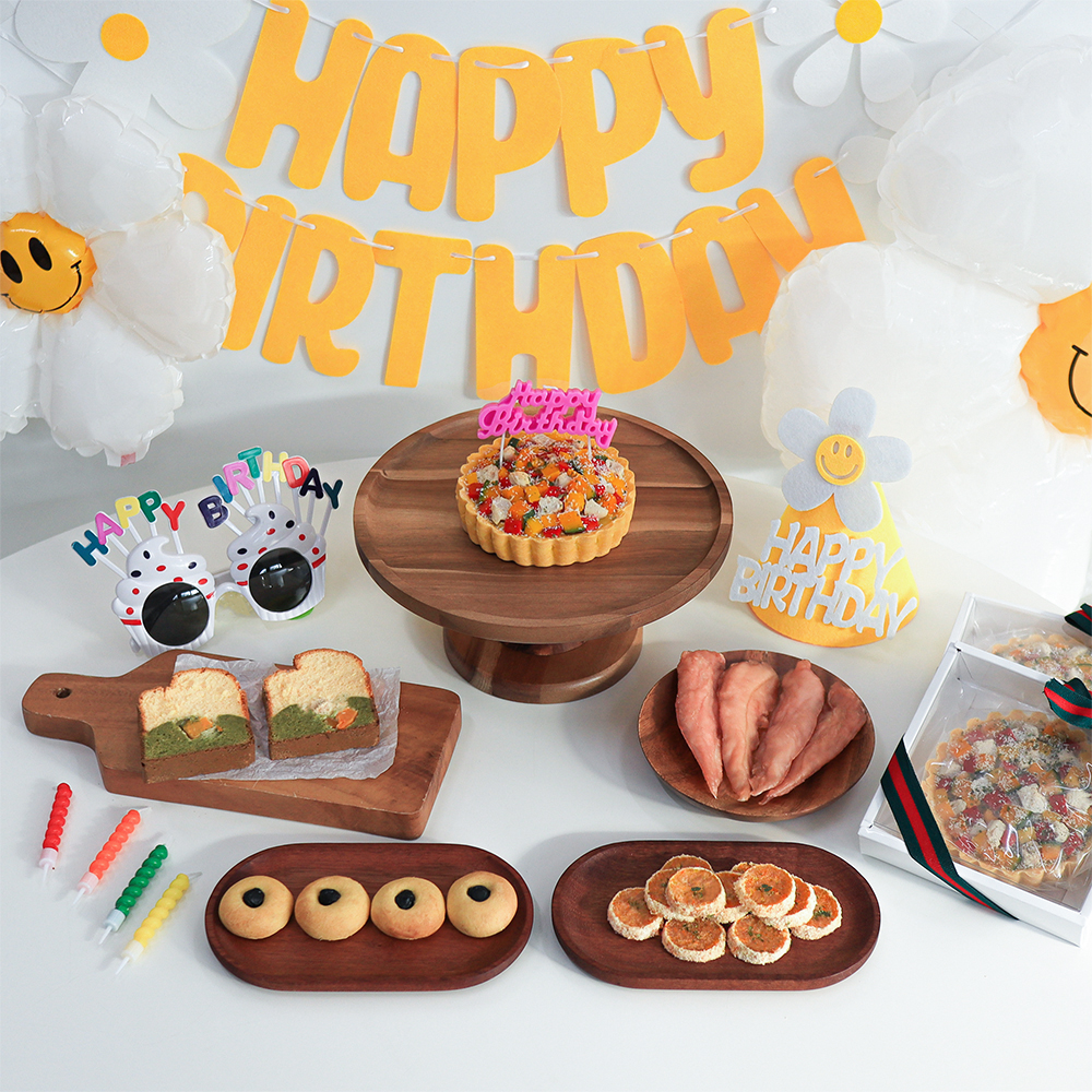 강아지케이크 생일파티세트 9종 케이크 수제간식 용품 세트 이미지 8