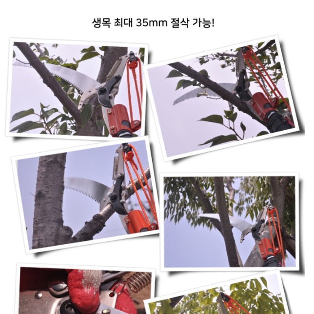 높은나무가지치기 나무고지가위 소나무 전지 가위 - 상세 이미지 4