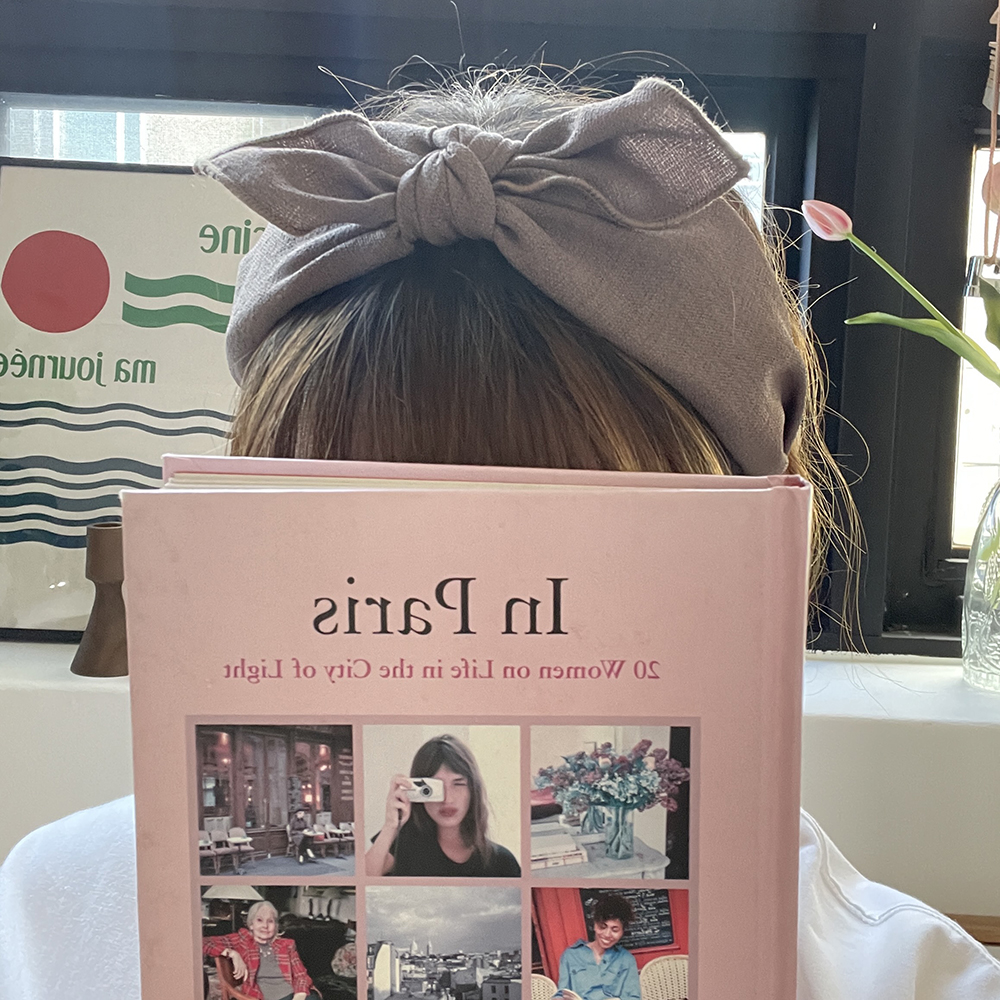 톤다운 무지머리띠 데일리 반다나 리본 넓은헤어밴드 이미지 6