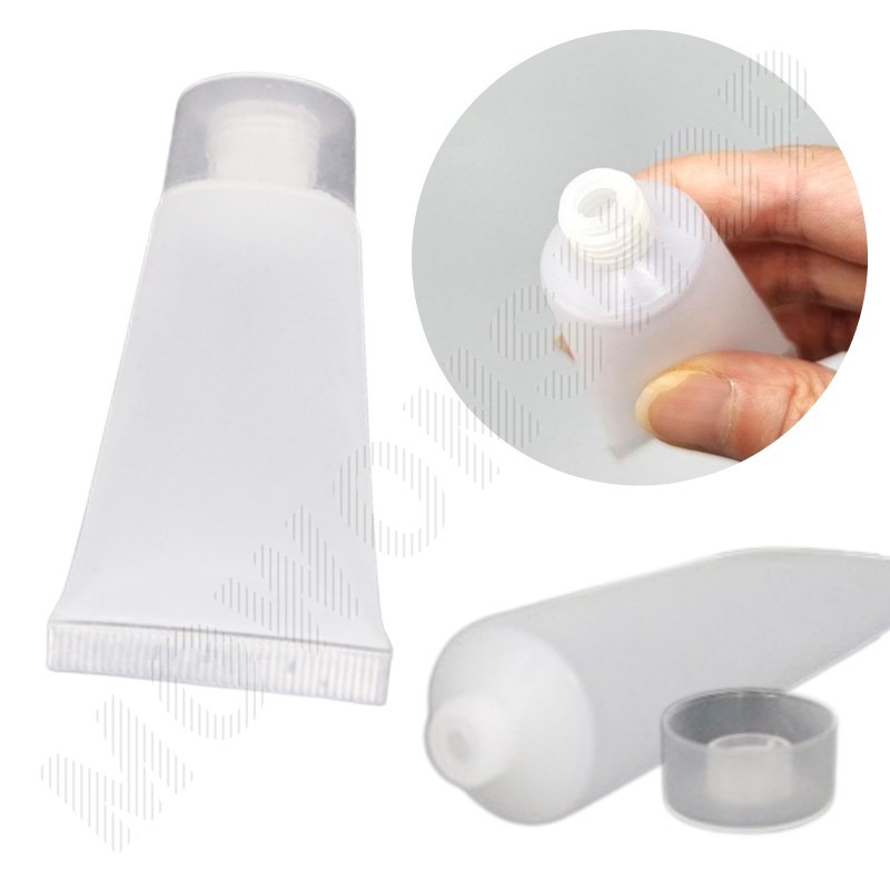로션통 크림통 튜브형공병 핸드크림공병 휴대용샴푸통 15ml - 상품 이미지