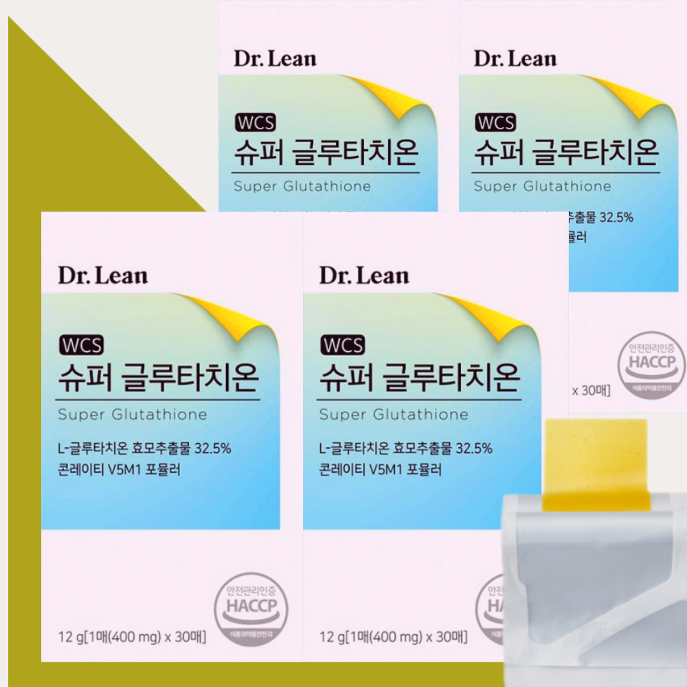 닥터린 슈퍼 글루타치온 글루타티온 필름 30매X4박스 - 메인 이미지