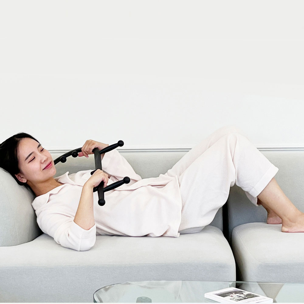 갈고리 안마기 안마봉 지압 봉 마사지 스틱 지압기 어깨 등 승모근 괄사 - 상세 이미지 4