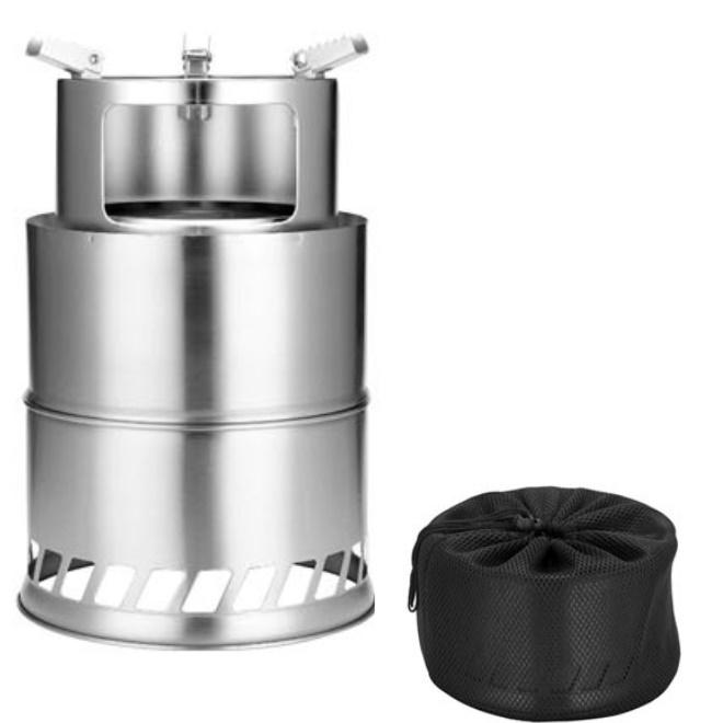 감성화로대 미니화목난로 솔로스토브 캠핑 그리들 받침대