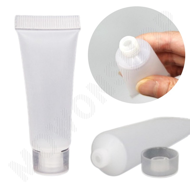 로션통 크림통 튜브형공병 핸드크림공병 휴대용샴푸통 10ml - 상품 이미지
