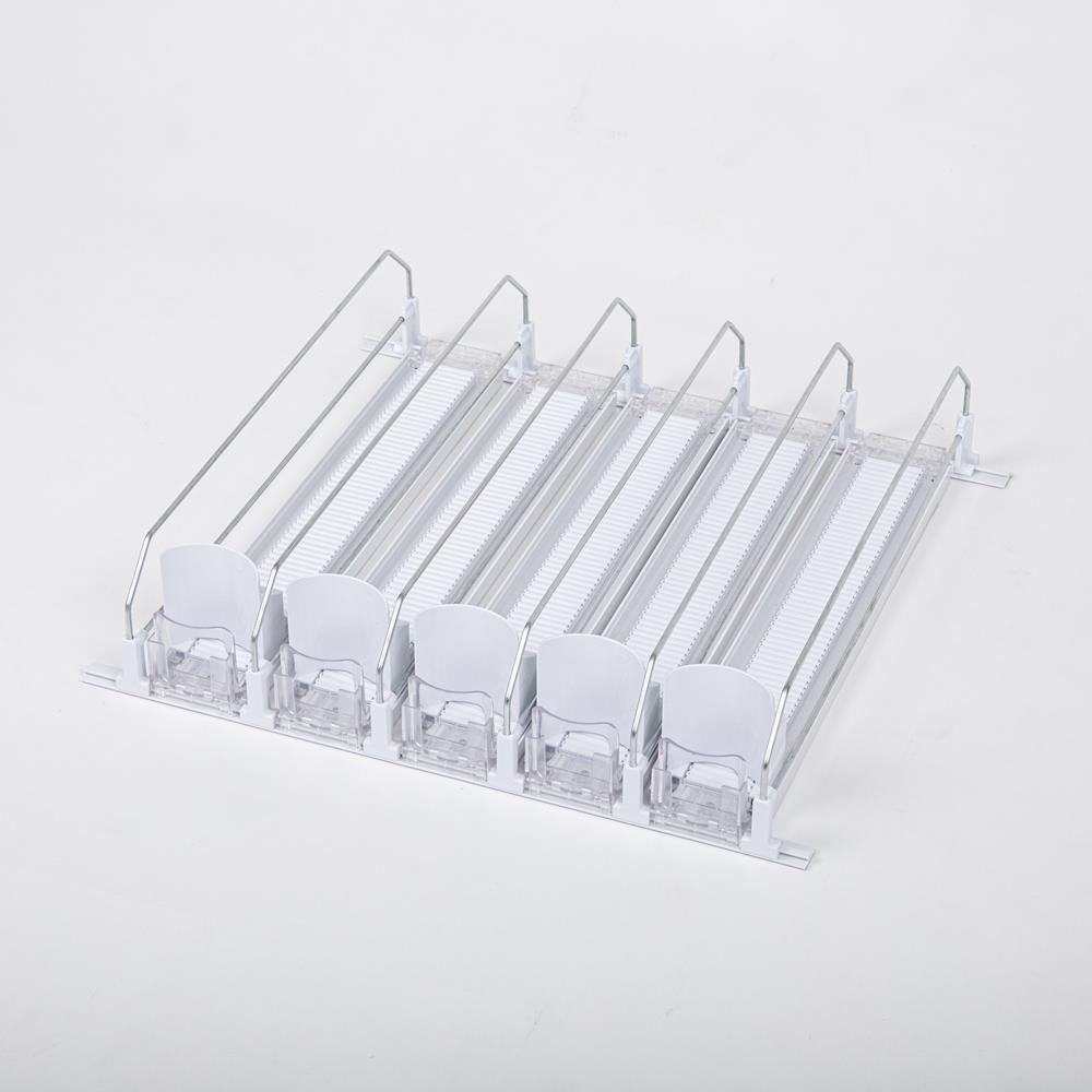 맨사템 냉장고 정리 맥주 캔음료 디스펜서 트레이 31cm 3칸 - 상세 이미지 4