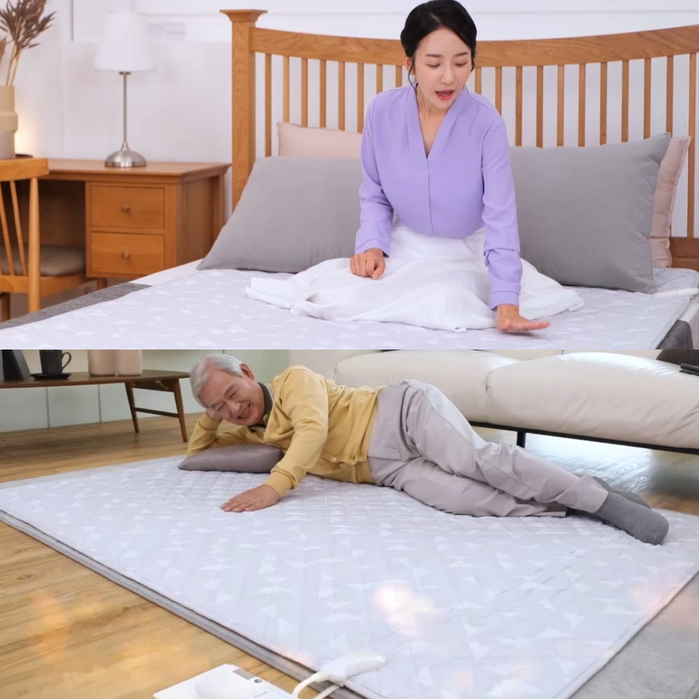 한솔 탄소 절전매트 중형 절전형 초절전 전기매트 카본 온열매트