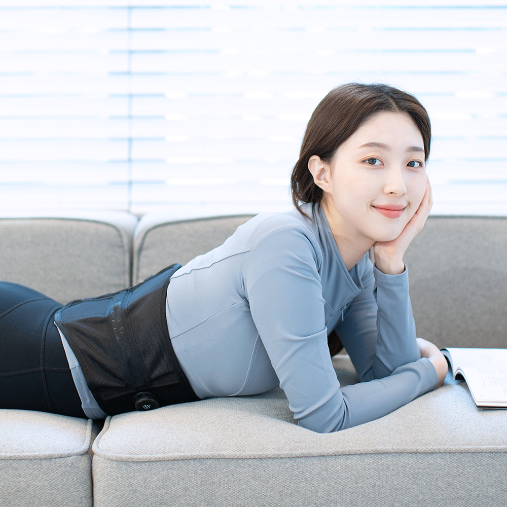 슬래빗 다이얼 허리 보호대 지지대 얇은 디스크 허리복대 밴드 복압벨트 이미지 7