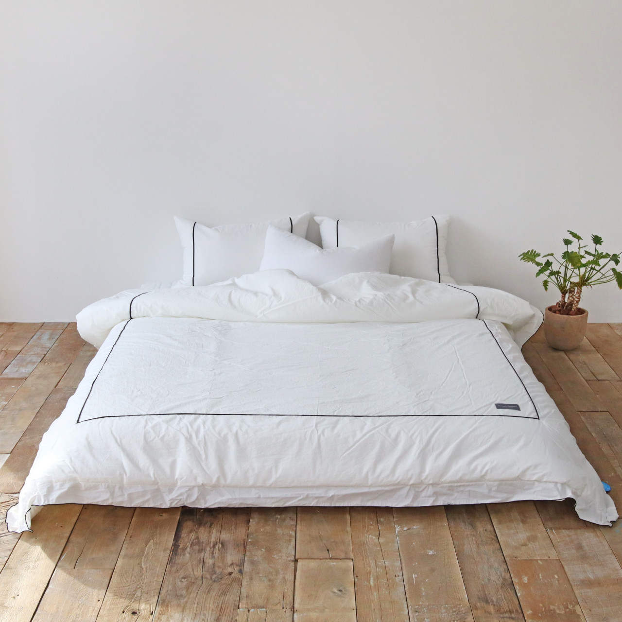 스퀘어 고밀도 먼지 없는 바이오워싱 호텔 침구 신혼 알러지케어 차렵 이불 S/SS