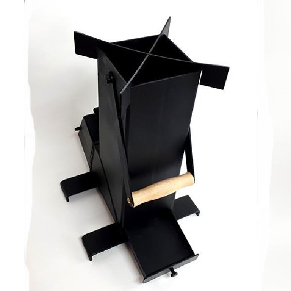 캠핑 나무난로 연통없는난로 캠핑용 소형화목난로