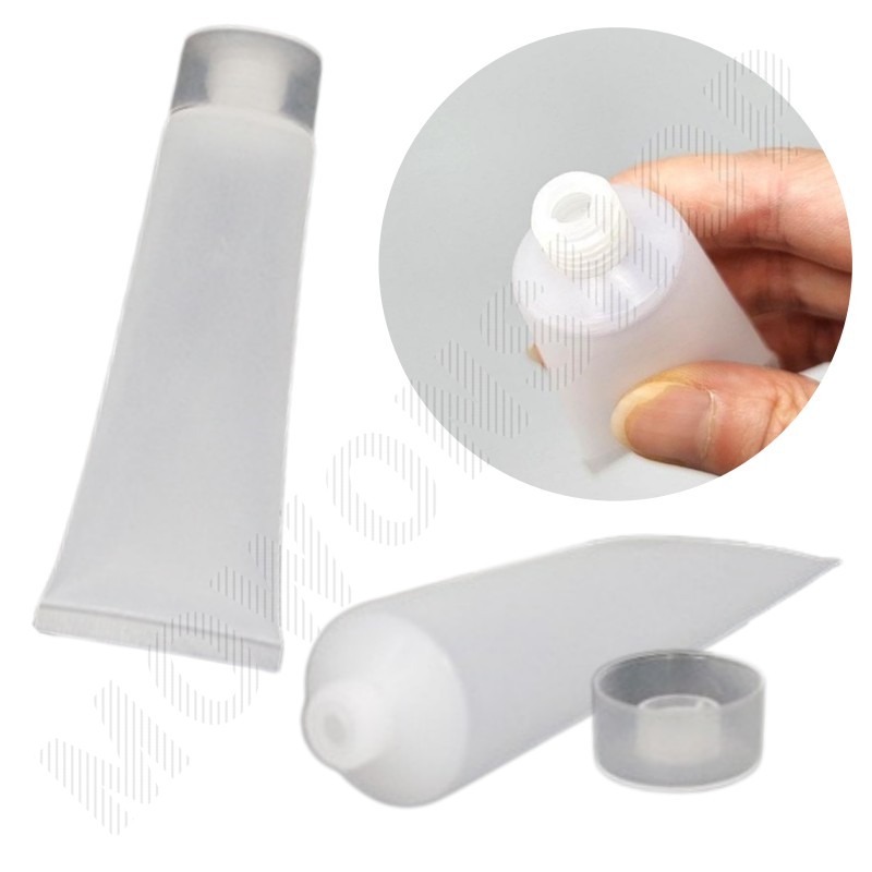 로션통 크림통 튜브형공병 핸드크림공병 휴대용샴푸통 50ml - 메인 이미지
