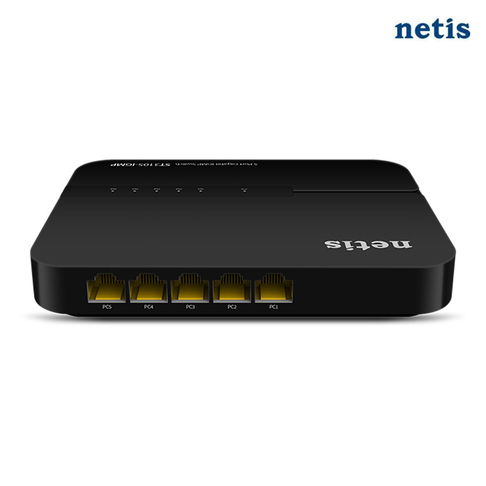 네티스 ST3105-IGMP 5포트 기가 스위칭허브 네트워크 확장 GiGA-Lite 3년 A/S CL - 상세 이미지 2