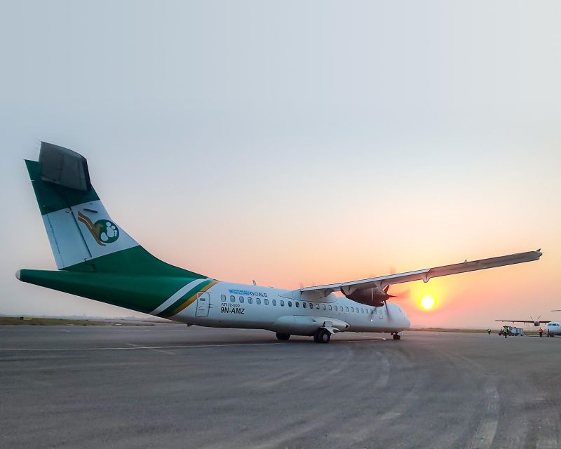 네팔 카트만두 교통편이 포함된 비행기를 이용한 에베레스트 산 경치 투어 이미지 4