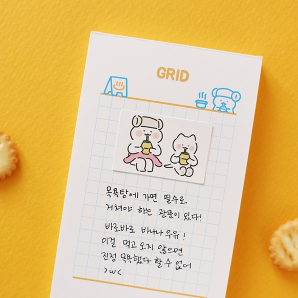 감성 고양이 캐릭터 스티커 팩 도무송 다꾸 다이어리 꾸미기 스티커 - 상세 이미지 5