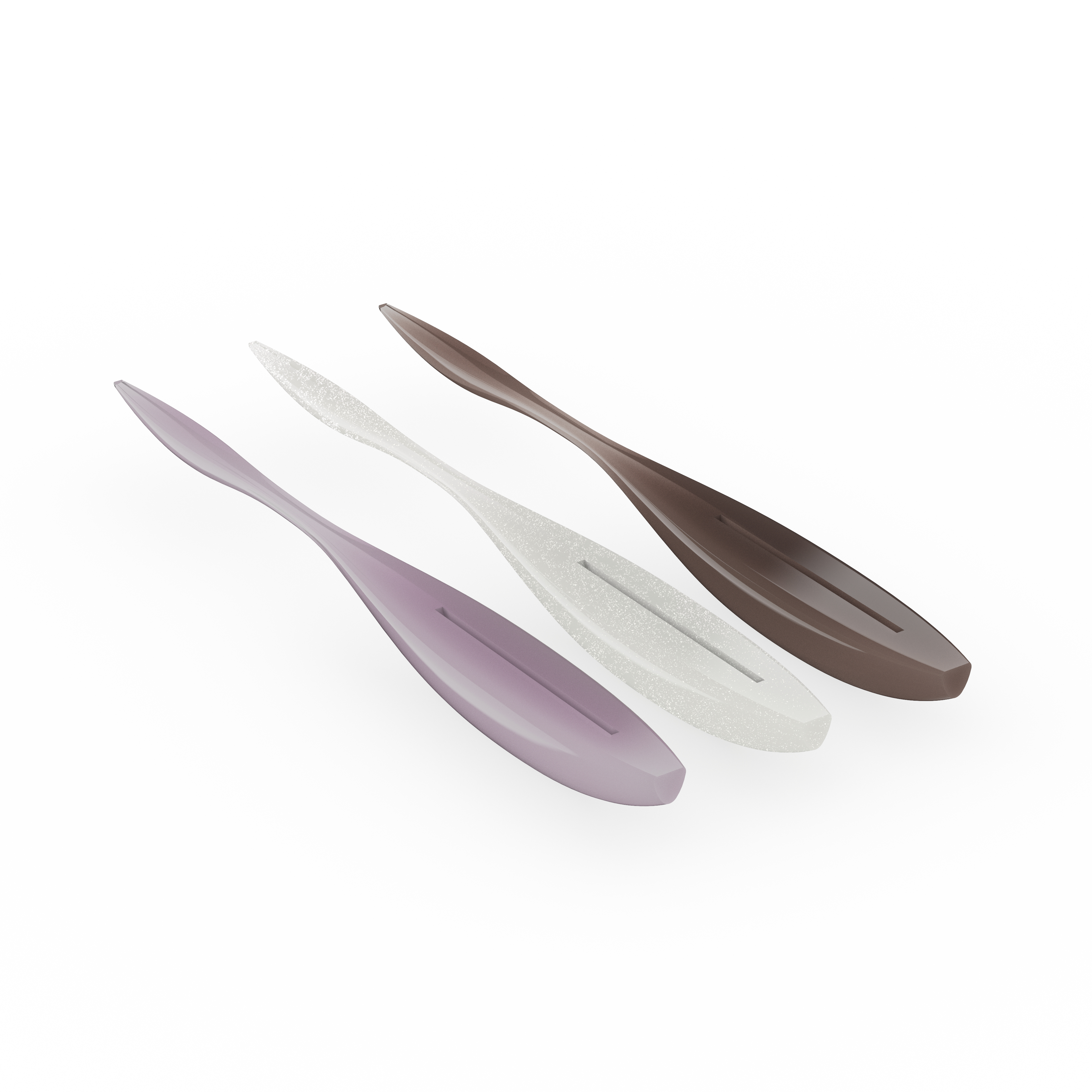 텐지 에어쉐드 쉐드웜 스트레이트웜 플로팅 웜 3인치 본글리터, 7.6cm(3인치) - 상세 이미지 3