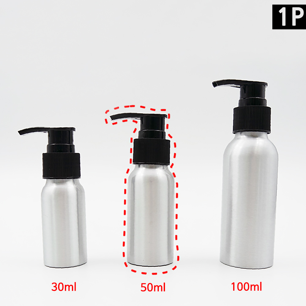 로션통 크림통 휴대용샴푸통 여행용샴푸통 펌핑공병 50ml - 상세 이미지 2