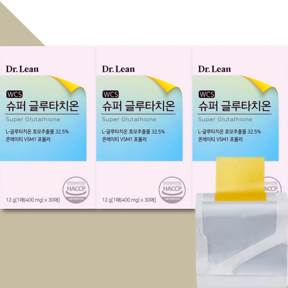 닥터린 슈퍼 글루타치온 글루타티온 필름 30매X3박스 - 메인 이미지