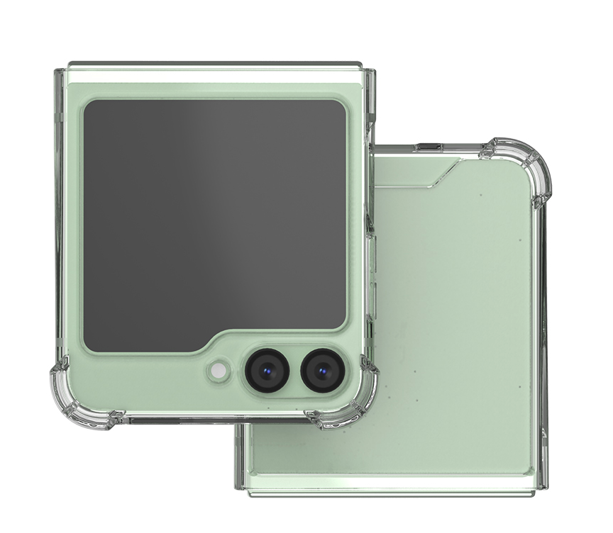 갤럭시 Z플립5 케이스 투명 슬림 삼성 제트플립5 - 상세 이미지 3