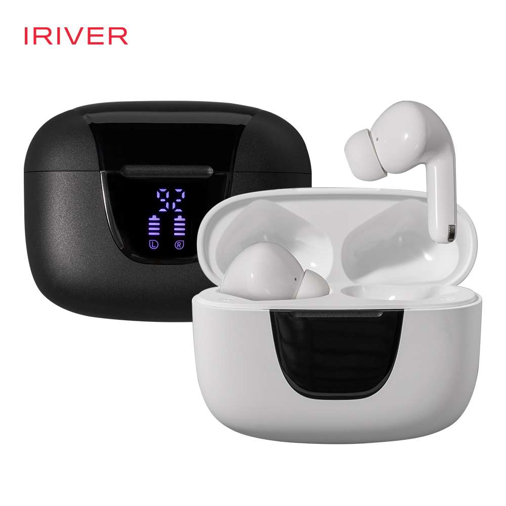아이리버 액티브노이즈캔슬링 ANC 게이밍 블루투스 5.3v 무선이어폰 IB-TWA9