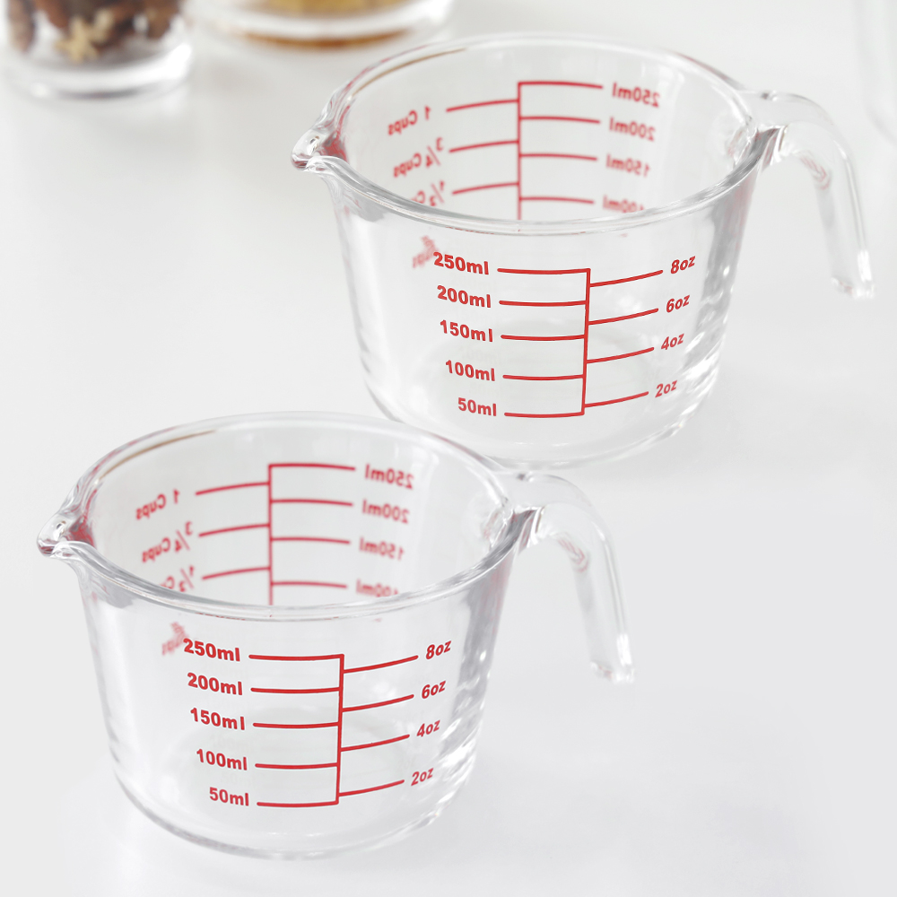 네오플램 내열유리 계량컵 250ml 2p 제품 이미지