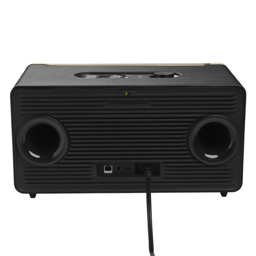 특허 기술이 적용된 고음질 AI 스피커 JBL Authentics 500