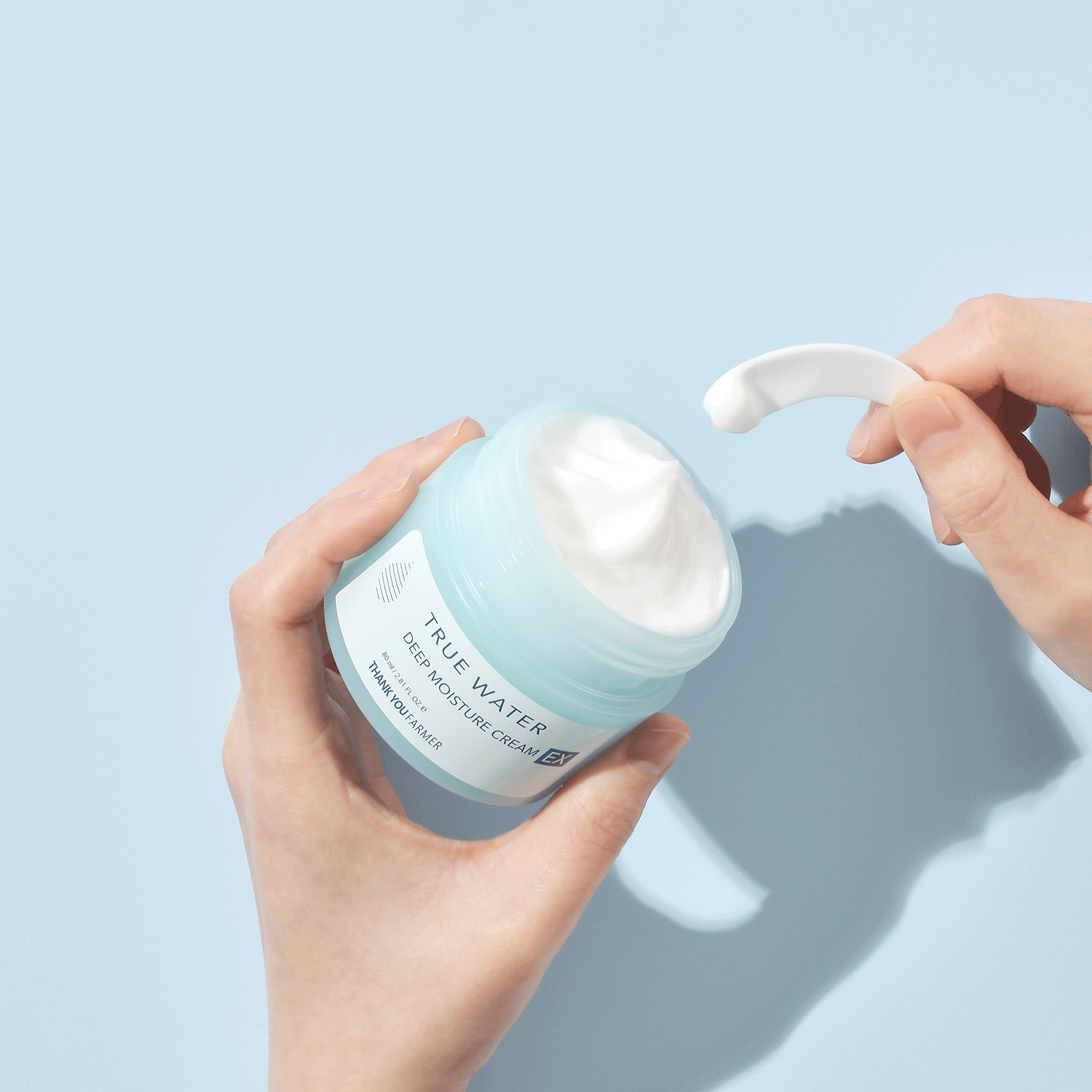 땡큐파머 트루 워터 딥 모이스처 수분크림 EX 80ml / 장벽개선크림 - 상세 이미지 3