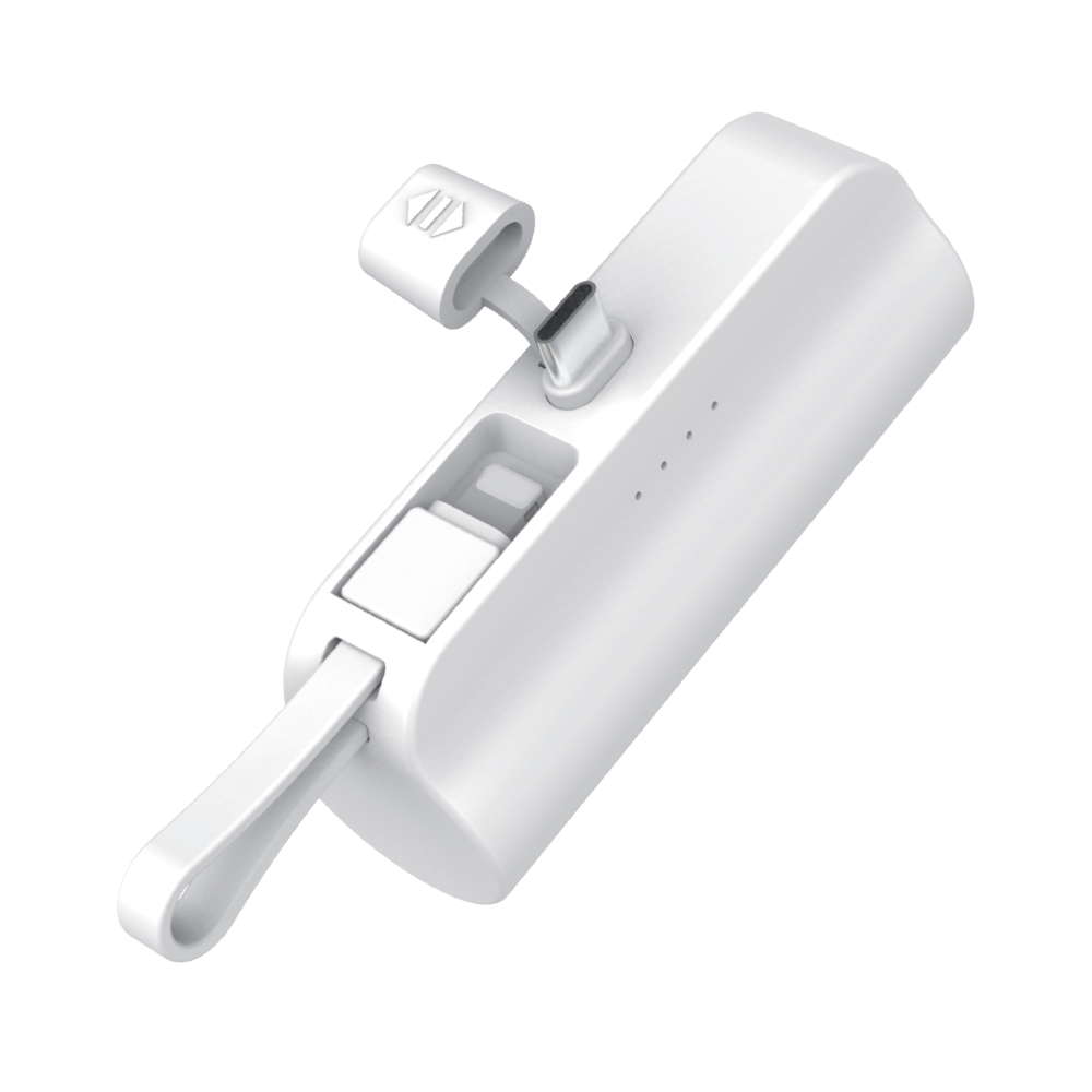 나이테 일체형 보조배터리 5000mAh ST-AB100 - 상품 이미지
