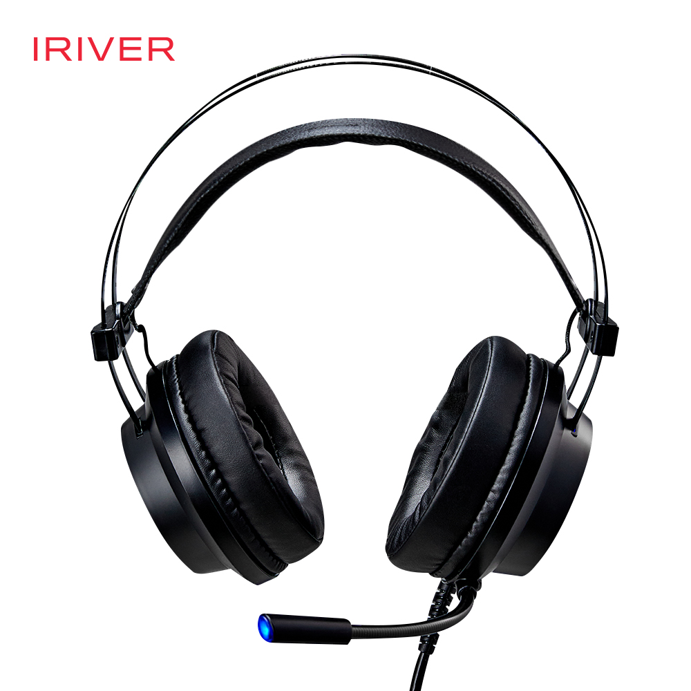 아이리버 가상7.1채널 노이즈캔슬링 ENC마이크 레인보우LED 초경량 USB 게이밍 헤드셋 EQwear-G50H - 상세 이미지 5