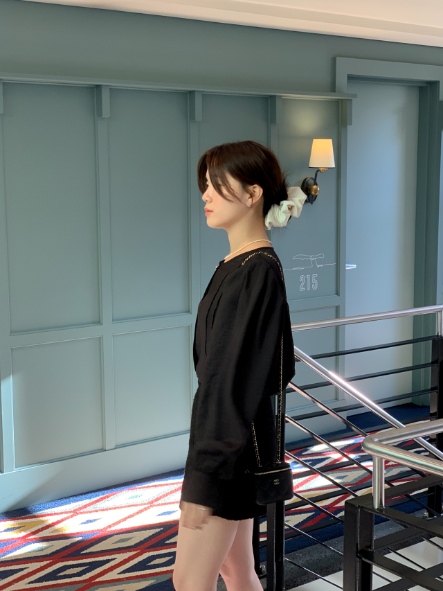 💕URBANE MADE💕 벨벳 곱창밴드 헤어 스크런치 머리끈 헤어슈슈 (당일출고 4c) 상세 이미지 223