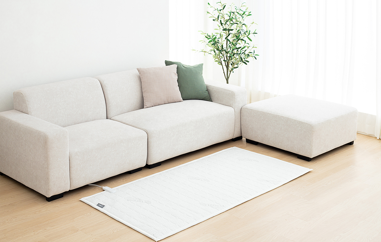 일월 카본 탄소매트 분리난방 텐셀 전자파없는 그래핀 전기매트 전기요 싱글