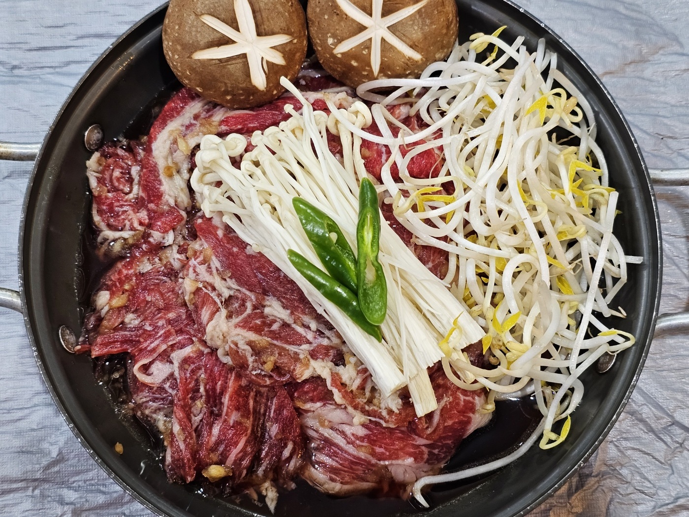 수제 인삼 양념 소불고기 1kg(실중량 1,100g) 이미지 6