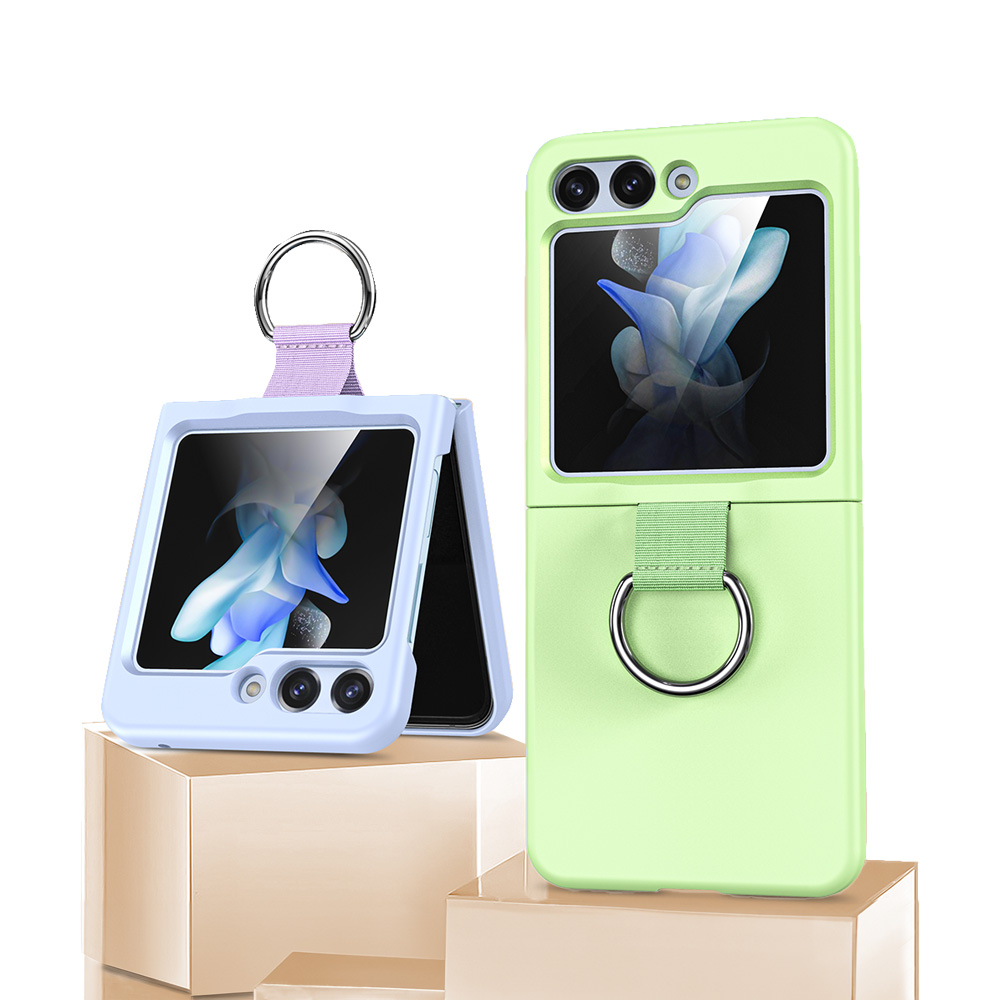 갤럭시 슬림 링 하드 케이스 라이트그린, 갤럭시Z 플립6-플립7 FE 공용