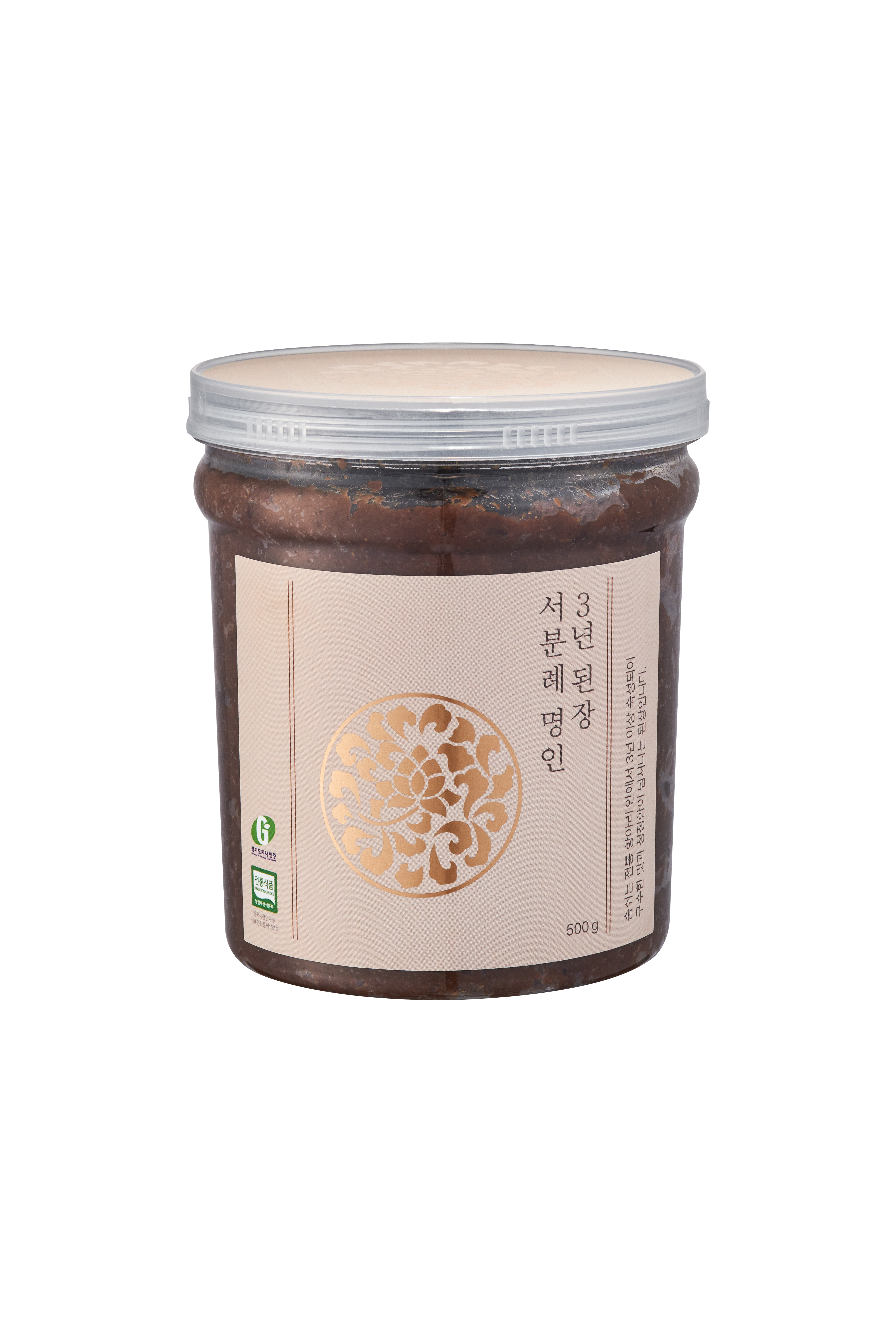(서일농원 본사 공식몰) 서분례 명인 3년 된장 350g/500g - 상품 이미지