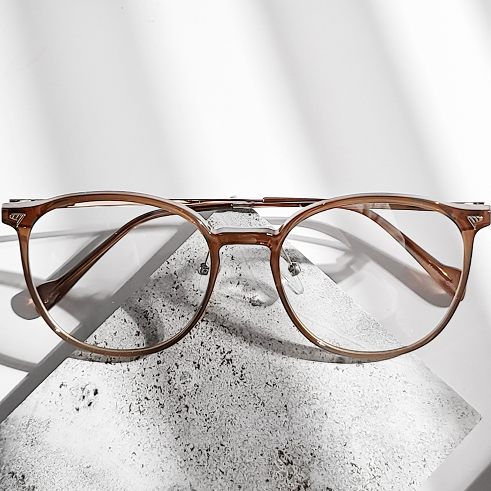 가벼운 투명안경테 뿔테 오버사이즈 패션 남자 여자 자외선 블루라이트차단 안경